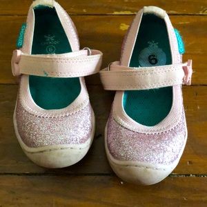 Pink Sparkly Chooze Maryjanes 6 toddler